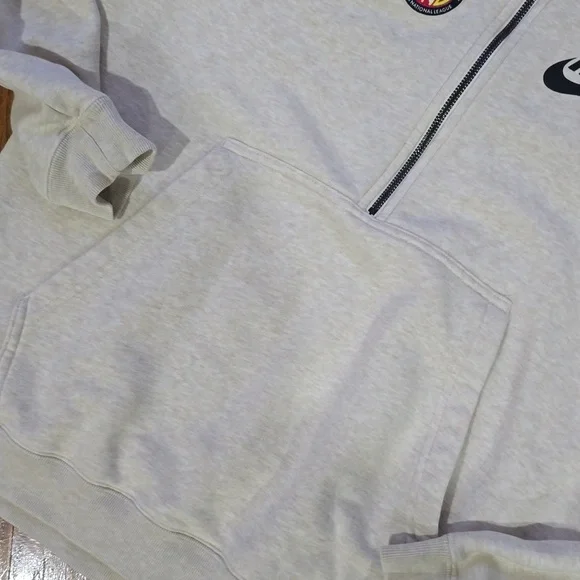 Nike Quarter Zip Oatmeal Medium - Picture 10 of 11